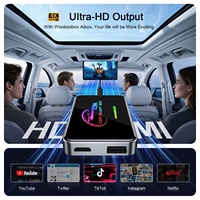 Adaptador Inalámbrico CarPlay Magic AI Box de 4 GB, Reproducción de Video en el Automóvil, Android Auto Aibox, Compatible con Netflix, YouTube y Google Play Store