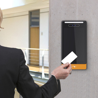 Machine de contrôle d'accès de sécurité murale avec système Android Nouveaux produits biométriques d'expérience de présence d'horloge