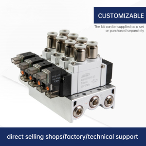 SHINYEE 10mm Mini Micro elettrovalvola a 5/2 vie parti pneumatiche per calza macchina per maglieria - Product Image 5