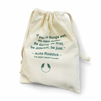 Sac à poussière en coton et lin rose avec logo personnalisé imprimé, idéal pour les usines de chaussures, vente chaude, pochette cadeau en mousseline de coton pour vêtements