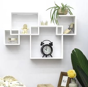 壁挂式书架可牢固地固定书架隔板，常用于客厅和卧室 - Product Image 4