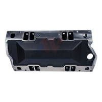 Collecteur d'admission MATCHWAY en aluminium noir usiné CNC, pour moteur SBC EFI Small Block pour Chevy Vortec 350 96