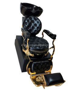 Mobilier de salon de coiffure Offre Spéciale Mobilier sur mesure Fauteuil à shampoing pour salon de beauté Plateau à shampoing avec chaise - Product Image 2