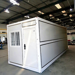 Contenedor Plegable Moderno de 20 pies con Panel Sándwich de Acero Transpirable para Oficina, Almacén, Taller, Hotel, Tienda - Product Image 1