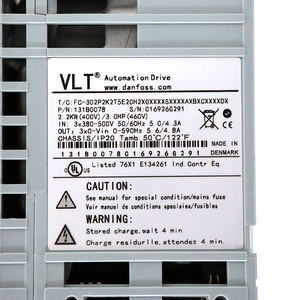 Variateur de vitesse (VSD) 131B0078 IP20 3HP 5.6A AC pour l'automatisation industrielle - Product Image 4
