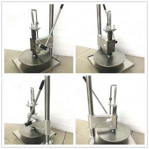 Presse à pâte manuelle de 36 cm, presse à pâte à pizza pour aplatir la pâte - Product Image 4