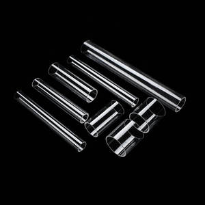 Alta temperatura chiaro di grande diametro di vetro di quarzo tubo di prova resistente vetro di quarzo trasparente per la vendita - Product Image 1