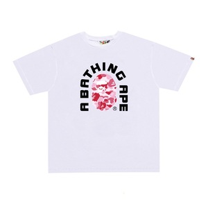 T-shirt imprimé Bapees tendance pour homme, version haute qualité 1:1, motif lettres, 300 grammes, tricoté, collection 2026 - Product Image 6