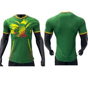 100% Polyester New Season Soccer Wear Spieler Version Sport hemd Maillot De Football Mali Fußball trikot - Product Image 2