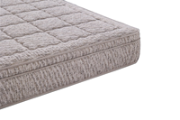 Matelas simple de qualité commerciale, durable, écologique, haute densité, en mousse à mémoire de forme premium et ressorts souples
