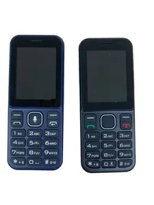 Ushining最新のK24072.4インチ4GスマートKaiOS携帯電話 (Whatsappキーパッド付き) フィーチャーフォン