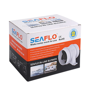 Ventilateur de gaine silencieux en plastique en ligne SEA FLO 4 pouces pour compartiments moteur, galeries et compartiments de drainage - Product Image 6