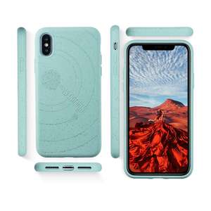 Vente chaude Compostable Gravé Au Laser Écologique Bioegradable Étui <span class=keywords><strong>de</strong></span> Téléphone pour iPhone X Xs - Product Image 6
