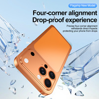 Coque de transformation en métal OEM de qualité supérieure : Améliorez l'apparence de votre 16 Pro Max au style 18 avec anneau de caméra interchangeable