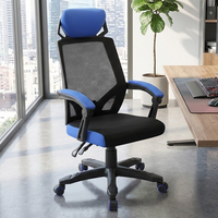 Échantillon Gratuit Chaises de Bureau Ergonomiques Pivotantes à Dossier Bas en Nylon Chromé Rembourrées Grandes Tailles avec Accoudoirs Réglables à Prix Abordable