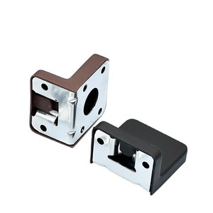 Shengyuan L-Shaped Iron Corner Bracket Cabinet Connector With Cover Black White Brown Gray Durable Hardware Accessory - Product Image 4