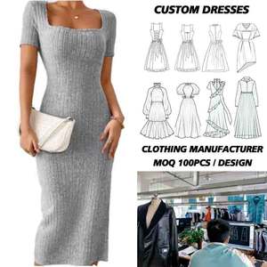 Diseños elegantes: vestidos de mujer a medida: explore las posibilidades de ODM y OEM - Product Image 1