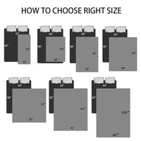 Funda Impermeable Moderna para Cama de Perro Ameritex, Manta para Mascotas para Muebles, Cama, Sofá, Reversible