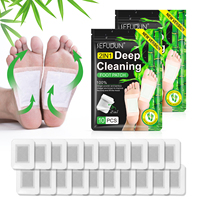 Patchs de Soin des Pieds Détox Naturels Marque Privée OEM, Patchs Détox pour les Pieds à Base de Bambou, Armoise et Gingembre à Nettoyage en Profondeur