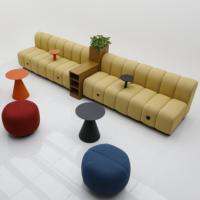 Conjunto de Sofás de Oficina Contemporáneos, Diseño Minimalista, Muebles Modulares para Sala de Espera, Área Ejecutiva, Sofá de Oficina de Lujo