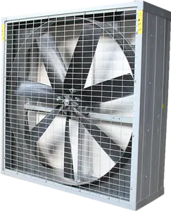 Düşük gürültü kanatlı çiftlik fanı sabit çalışma negatif basınç fanı yüksek kaliteli kanatlı havalandırma fanları