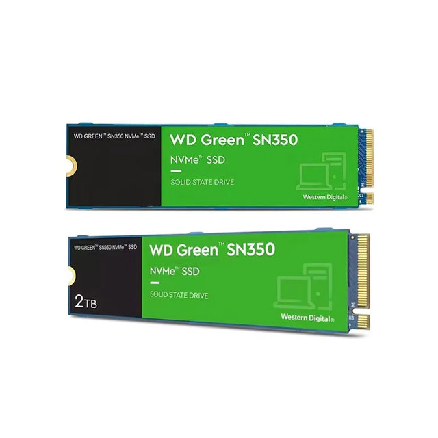 Western Digital Green SN350 NVMe SSD PCIe 3.0 M.2 2280 500G 240G 2TB 1TB up to 3200MB/s Computer Solid State Drive