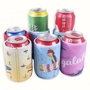 ที่หุ้มกระป๋องเบียร์นีโอพรีนแบบสั้น พิมพ์โลโก้ตามสั่ง - Product Image 4