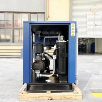 Compresor de aire de tornillo rotativo industrial 15HP compresores de aire usado compresor de aire industrial