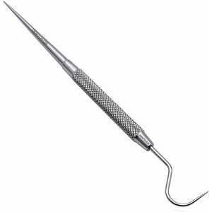 Instrumento de Diagnóstico Dental Premium con Gancho Esférico, Herramienta de Examen de Acero Inoxidable para Evaluación Clínica y Procedimientos Orales - Product Image 2