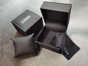 Erdem yeni Trendy açık yüz tasarımı gümüş kuvars cep saati pürüzsüz siyah lehçe alaşım zinciri ile - Product Image 6