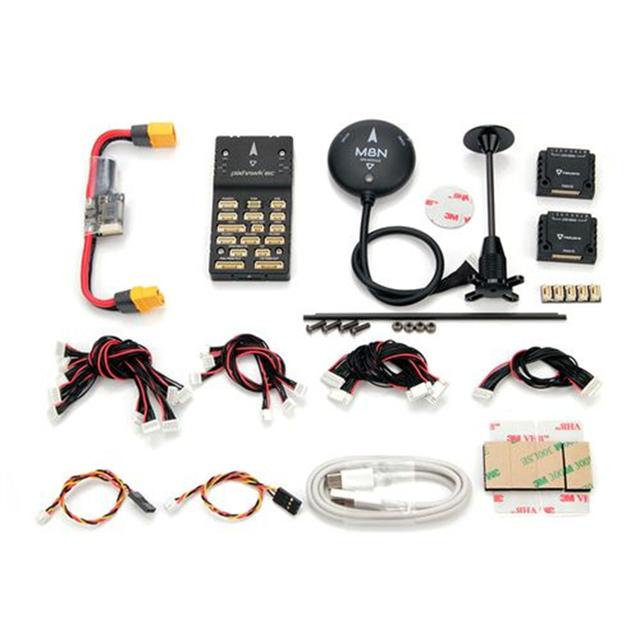 Holybro Pixhawk 6C Autopilot H743 Flight Controller (Aluminum Case) PM02 Power Module M8N GPS for RC Multirotor Airplanes 20180