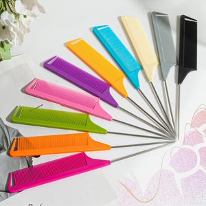 Peine de Precisión con Punta Fina, Personalizable con Logotipo y Color, Peines de Plástico para Barbería y Uso Doméstico, en Caja - Product Image 5