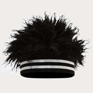Autumn Winter New Release Fashion Trendy Knitted <b>Hat</b> <b>for</b> Men Women Personality Party Outdoor Wigs Landlord Cap Puzzle Cap - Product Image 6
