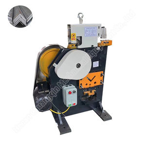 Máquina punzonadora de corte de acero en ángulo, máquina perforadora hidráulica y Herrero - Product Image 6