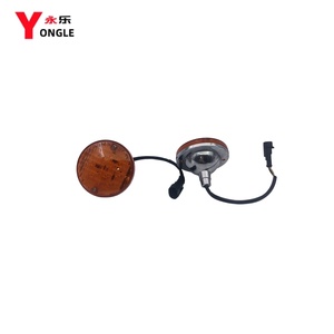 Nuova Luce Posteriore Sostitutiva 8CM con Lente Trasparente Gialla, Bianca e Rossa per Carrelli Classici/Sightseeing/Golf, Adattabile Universalmente, Ricambi <span class=keywords><strong>Auto</strong></span> - Product Image 2