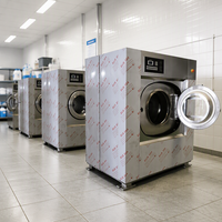 Fully-Auto Machinery Equipment Industrial Laundry Washing Machine Stable Operation Commercial Washer for Resort Linen Processing