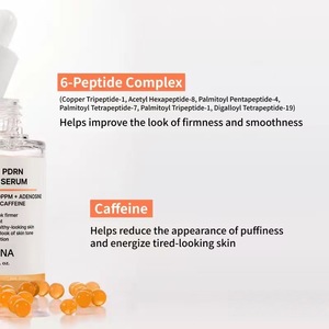 サーモンPDRNペプチドセラム、10000ppm PDRNアデノシンカフェインアンチエイジング保湿フェイスエッセンス - Product Image 3