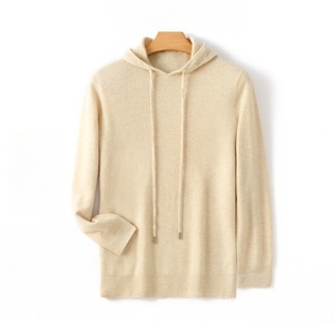 2025 nouveau Logo personnalisé Oem à capuche 100% <span class=keywords><strong>laine</strong></span> haut en tricot pull sweat décontracté automne hiver pull cachemire tricoté pull hommes - Product Image 3