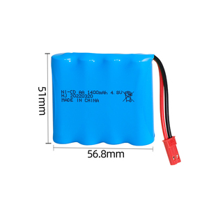 מפעל AA <span class=keywords><strong>4.8V</strong></span> 1400mAh <span class=keywords><strong>nicd</strong></span> נטענת ילדי מכונית משומשת סוללות למכירה דינוזאור צעצועי סוללה - Product Image 6