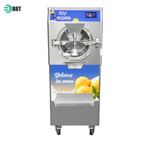 Machine à crème glacée italienne verticale Machine de fabrication de crème glacée dure commerciale Gelato