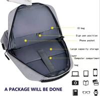 Sacs à dos pour hommes en gros d'usine, sacs à dos étanches pour ordinateur portable, fournisseur de sacs à dos d'école et de voyage avec port USB