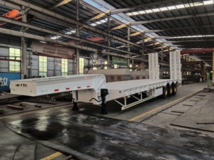 Semirremolque de Plataforma Baja de 3 Ejes, Nuevo, Precio de Fábrica 2026 - Semirremorque Plateau <span class=keywords><strong>Bas</strong></span> - Product Image 2
