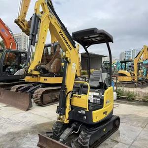 Miniexcavadora Yanmar VIO17 Usada Original de Japón, 1.7 Toneladas, Orugas Retráctiles, Excavadora de Cola Cero con Martillo Hidráulico y Tubería - Product Image 1