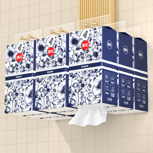 กระดาษทิชชูแบบแขวน 4 ชั้น ลายนูน 4 มิติ แบบจีน บรรจุภัณฑ์แบบจีน - Product Image 6