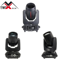 Lyre Beam MZX 380W LED RGBW, projecteur de scène à tête mobile avec contrôle DMX512 pour les clubs et les bars de DJ