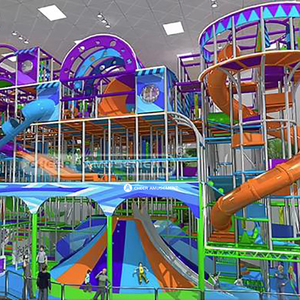 Service Tout-en-un Aire de Jeux Intérieure Géante de 12,3 m de Haut, Parc de Loisirs Doux pour Enfants, Centre d'Amusement pour Grand Centre Commercial - Product Image 2