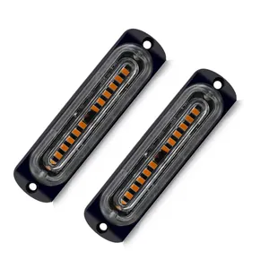 JHS ad alta potenza 12v 24v veicolo 12 led lampada di posizione laterale whatproof accessori rimorchio bianco ambra luci di coda a led per tutte le auto