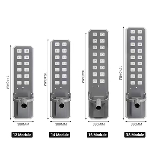 Réverbère haute luminosité Lampara Solares éclairage extérieur intégré villes éclairage solaire extérieur alimenté par batterie lampadaire solaire - Product Image 1