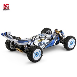 Camion RC Wltoys 4WD 124017 Brushless Amélioré RTR 1/12 2.4G 70km/h Châssis en Plastique et Métal Portée de Contrôle 100M - Product Image 4