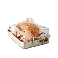 Sac en plastique simple pour cuisson au four et au micro-ondes, pour poulet rôti, du fabricant